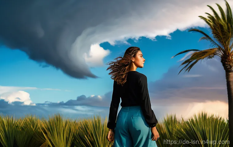 정신적 회복력과 인내력의 관계 - **Prompt 1: The Resilient Palm in the Storm**
"A powerful and inspiring depiction of resilience....